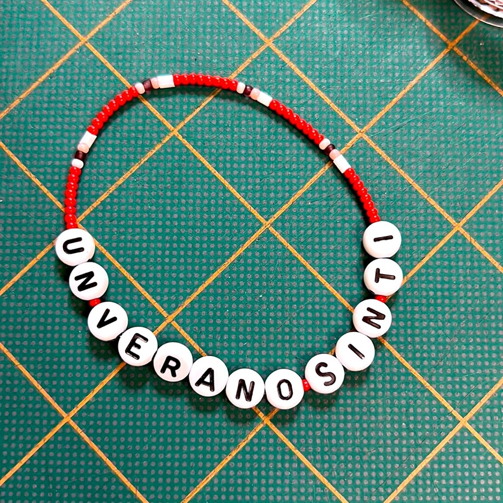 Handmade Un Verano Sin Ti inspired bracelet-Bad Bunny